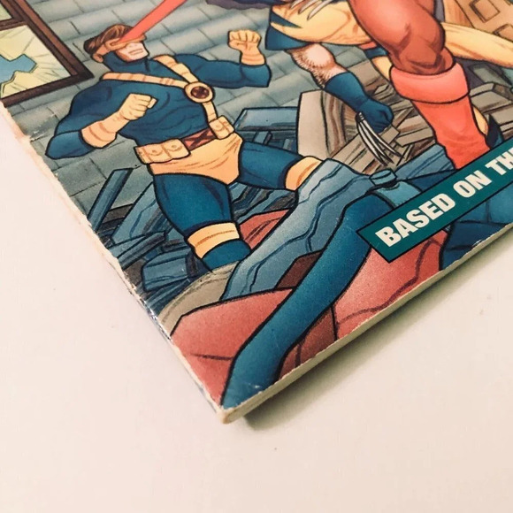 Vtg 1993 Random House Marvel X Men  To Stop A Juggernaut Comic Book - Picture 3 of 15